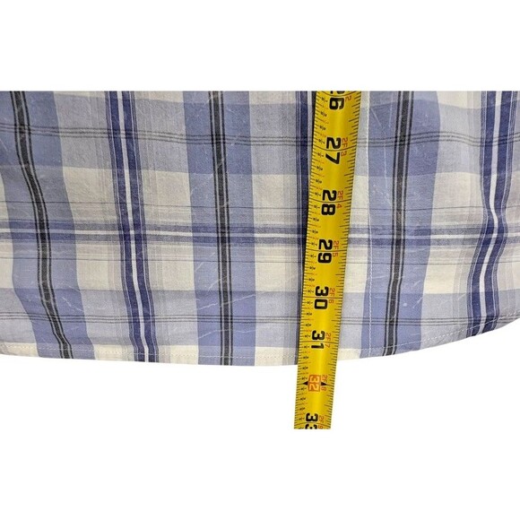 Levi Strauss Western Pearl Snap Plaid Shirt Cowboy Ranch Rodeo Yellowstone XXL - Picture 16 of 16